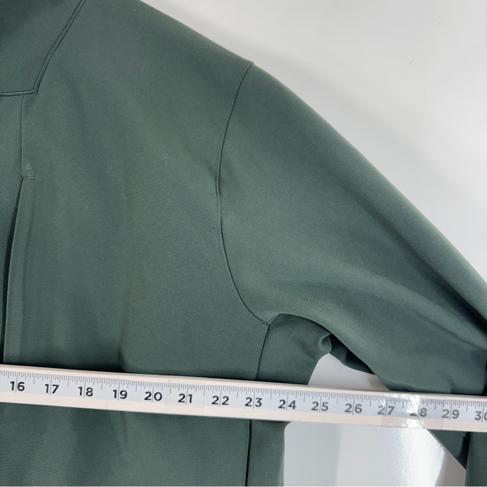 Lululemon Men Sojourn Jacket Green Performance Zip Jacket XXL Travel Athleisure - Picture 8 of 12